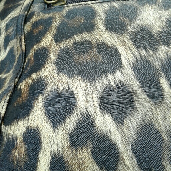 Bueno leather  shoulder bag animal leopard print - Picture 8 of 8